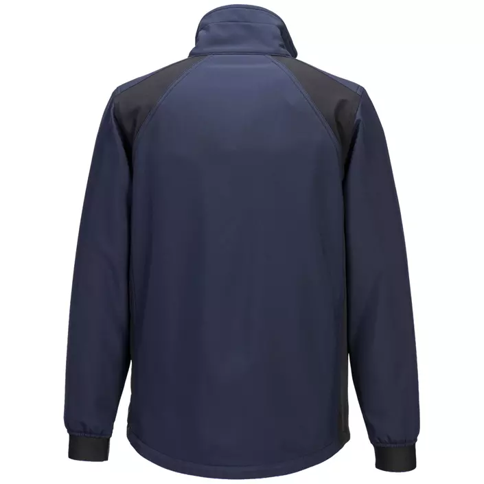 Portwest WX2 Eco softshelljakke, Mørk Marine, large image number 1