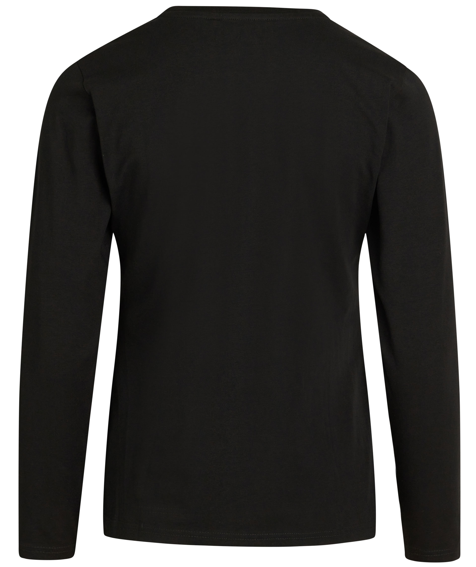 NORVIG l&aring;ng&auml;rmad stretch T-shirt dam, Svart