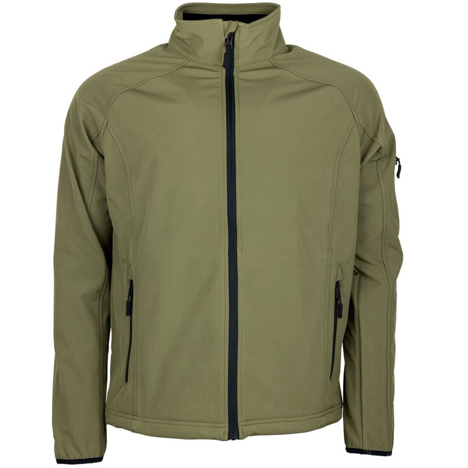 Stadsing softshelljakke, Olive green