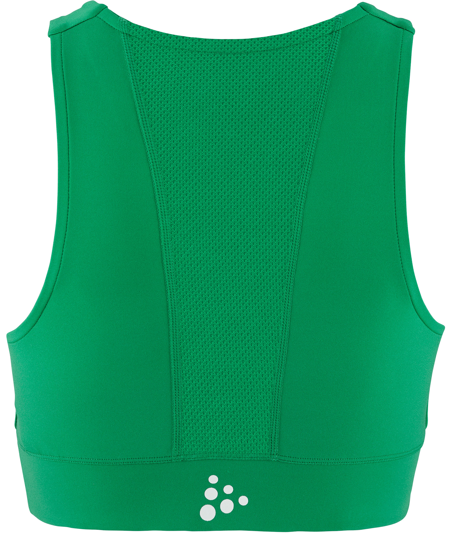 Craft Rush 2.0 women&acute;s sports bra, Team green, large image number 2