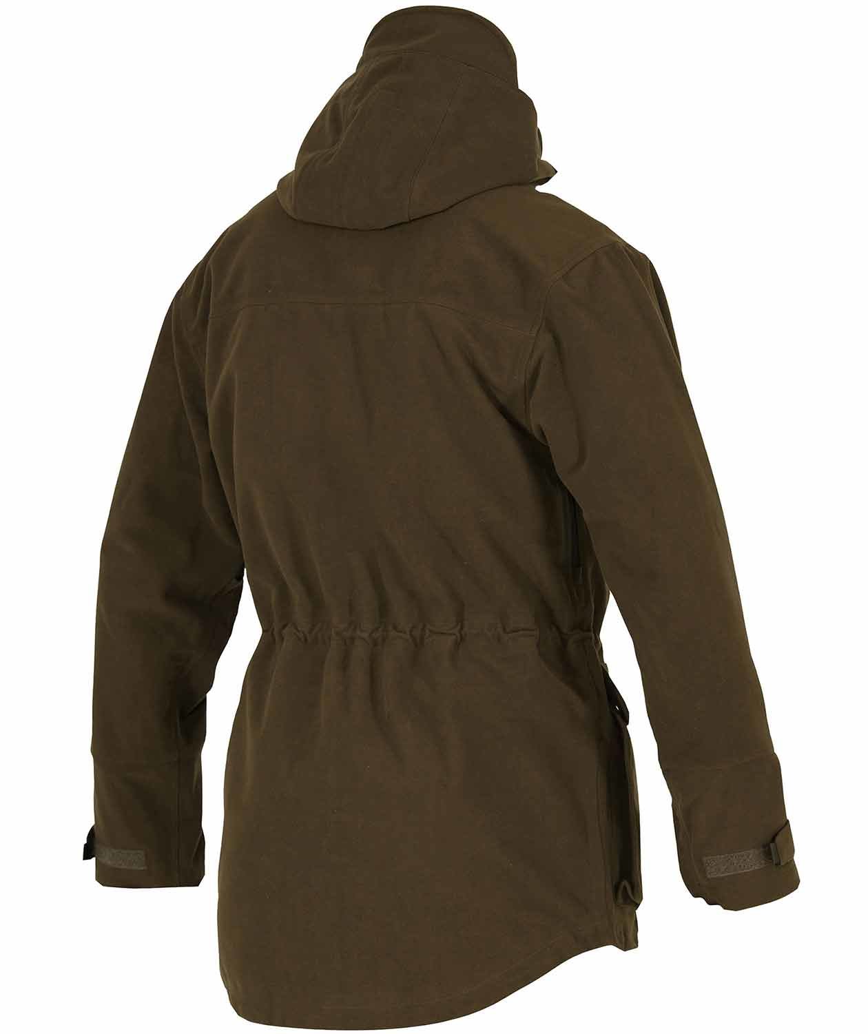 Deerhunter Pro Gamekeeper l&aring;ng jacka, Peat