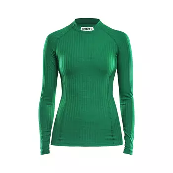 Craft Progress women's long-sleeved baselayer sweater, Team green