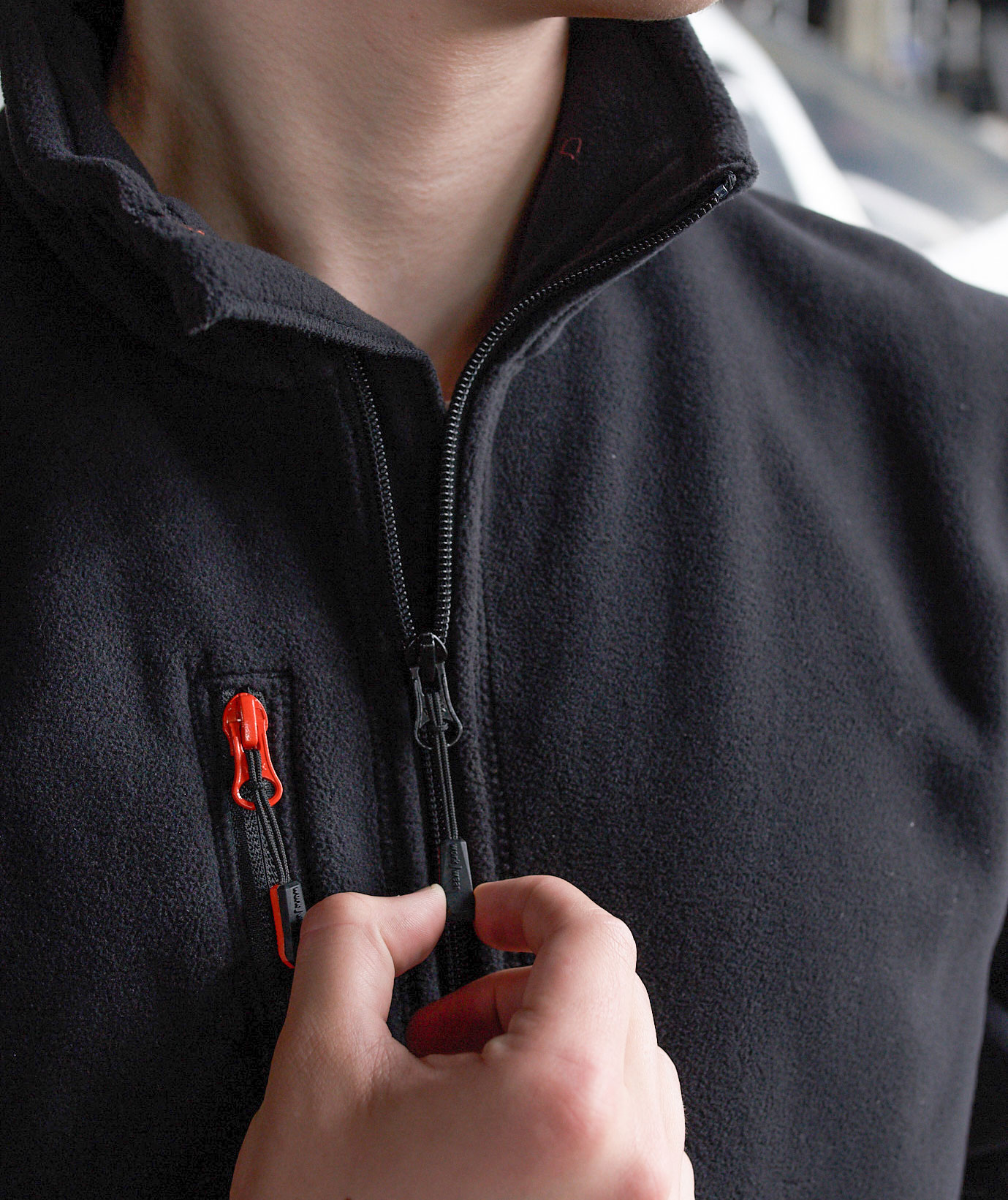 Helly Hansen Oxford fleece jacket, Black, large image number 2