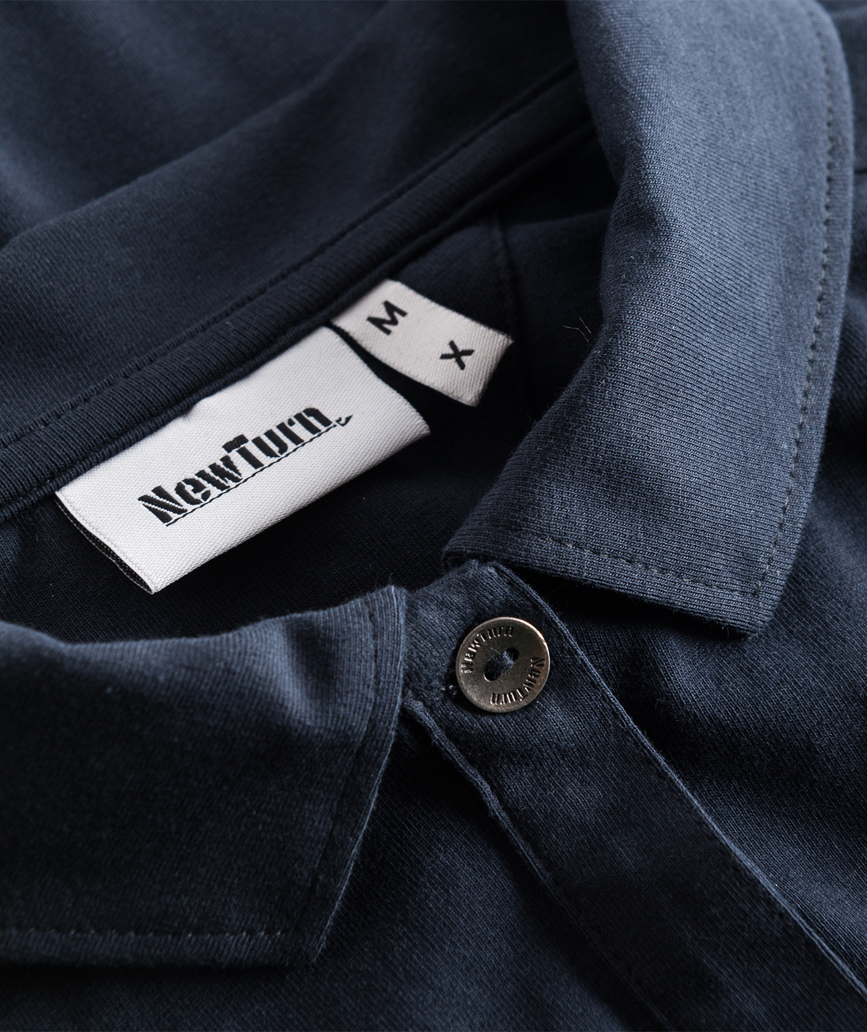 NewTurn Luxury Stretch women's polo shirt, Navy, large image number 3