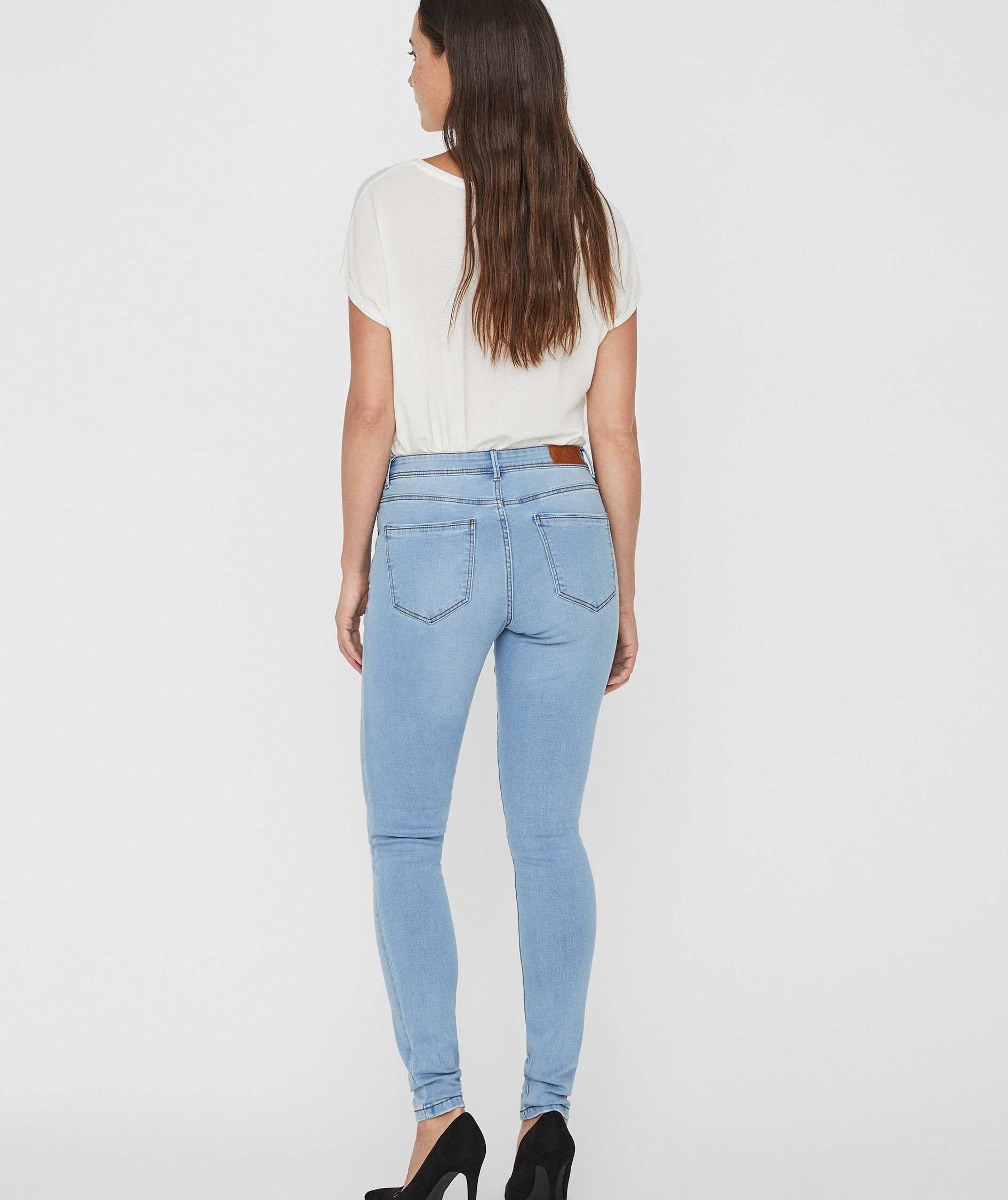 Vero Moda VMTANYA Skinny fit jeans, Light Blue Denim, large image number 2