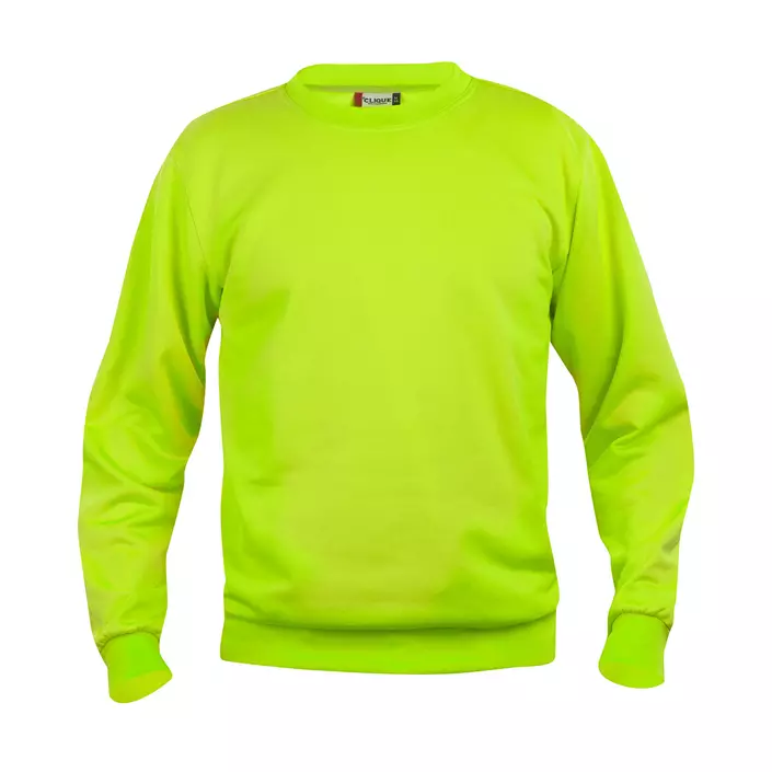 Clique Basic Roundneck sweatshirt, Varselgrön, large image number 0