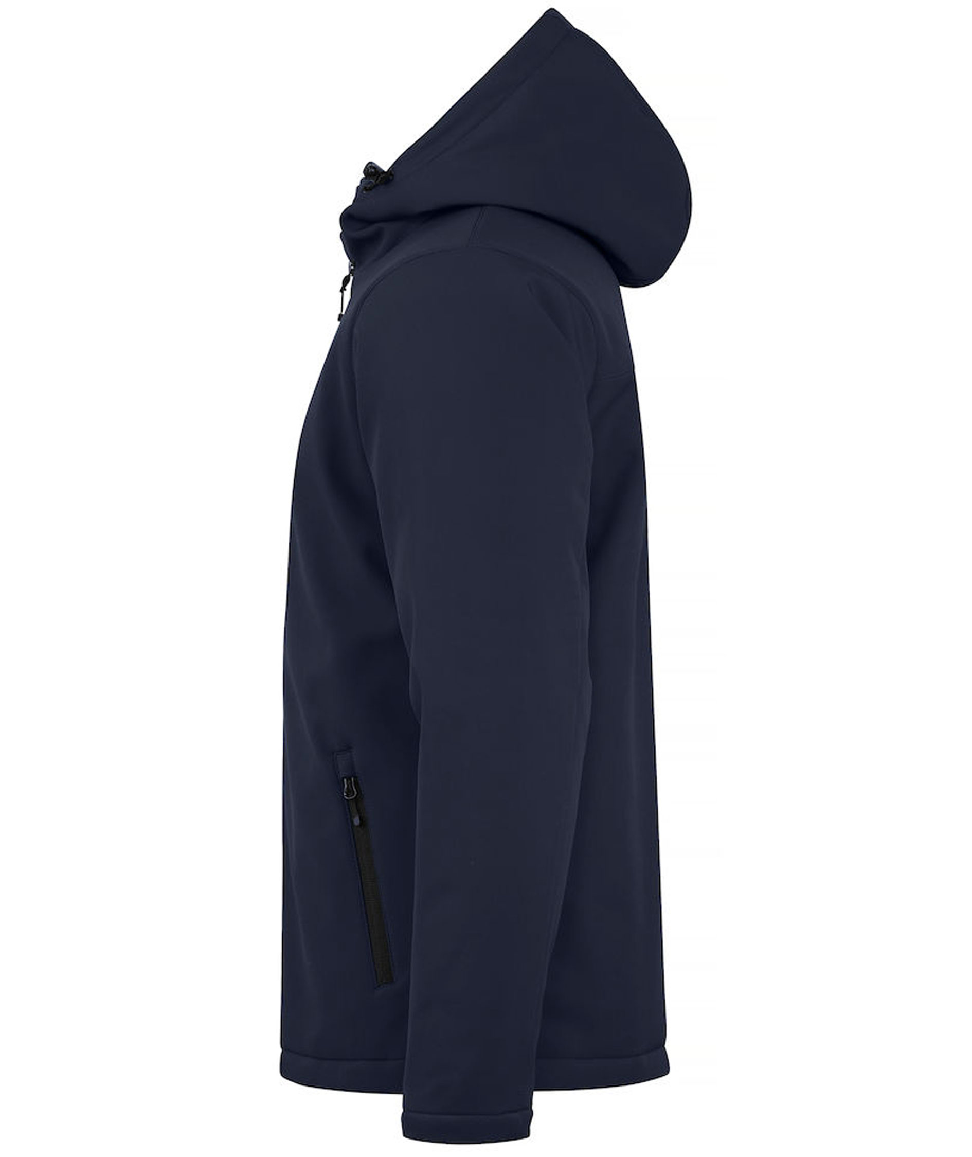Clique lined softshell jacket, Dark navy, large image number 2