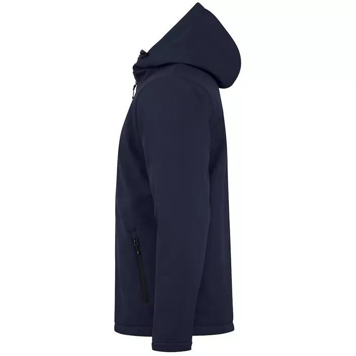 Clique lined softshell jacket, Dark navy, large image number 2