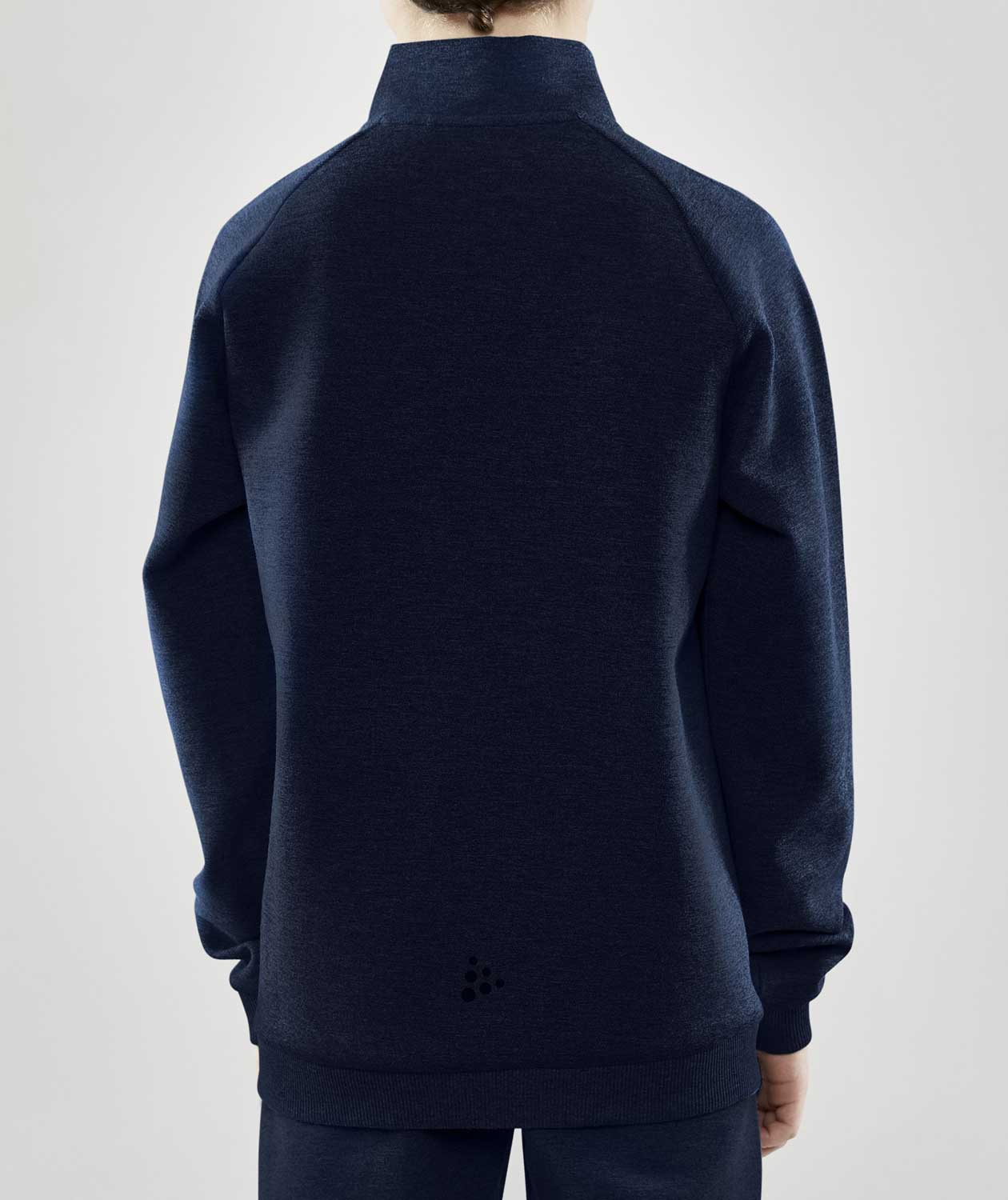 Craft Core Soul Full Zip sweatjakke til b&oslash;rn, M&oslash;rk navy, large image number 2