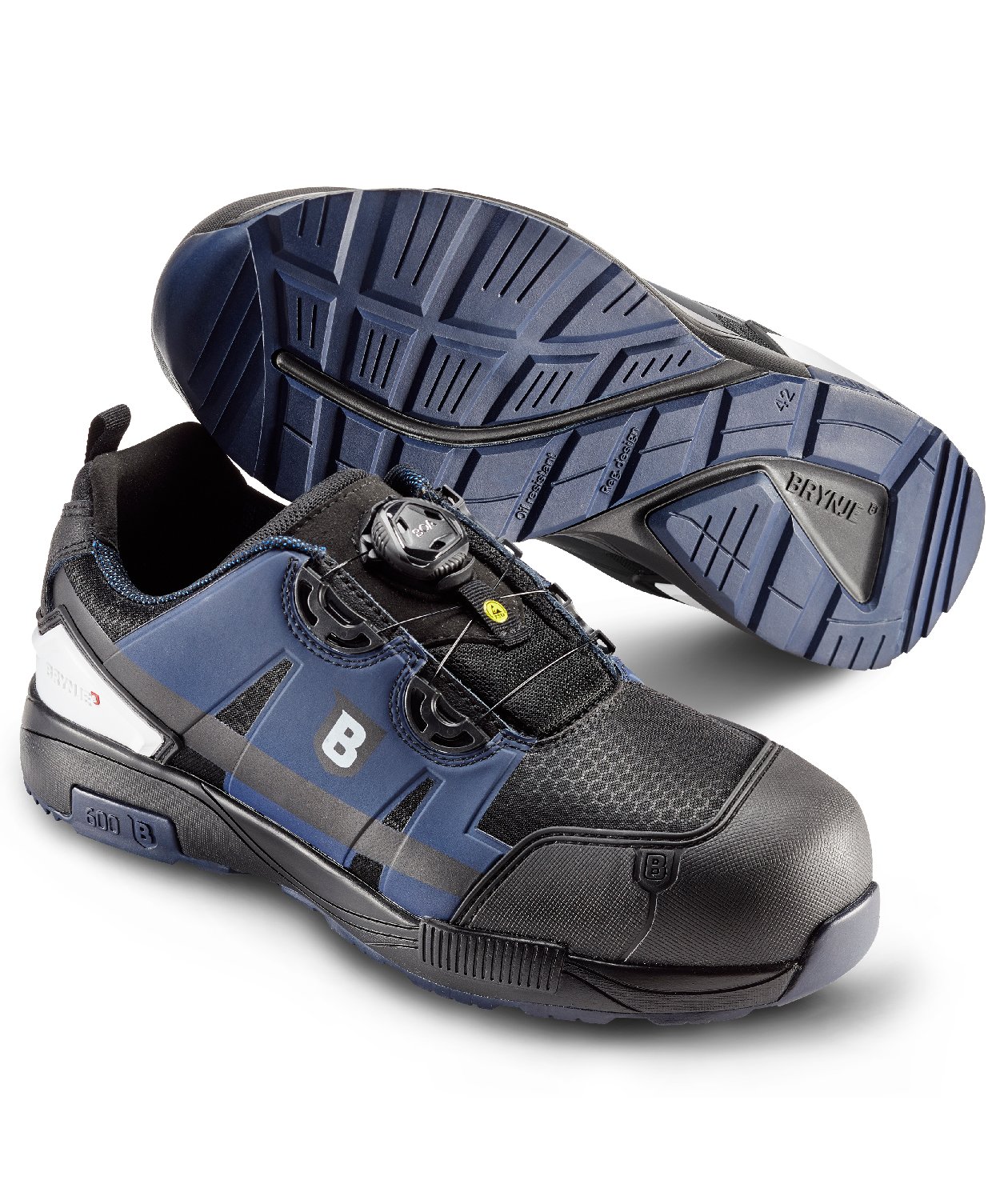 Brynje Air safety shoes S3, Black/Blue, large image number 0