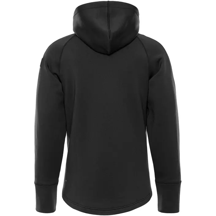 Fristads Cobalt Polartec® hoodie with zipper, Black, large image number 2