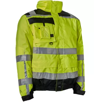 Elka Visible Xtreme 2-in-1 pilot jacket, Hi-vis Yellow/Black