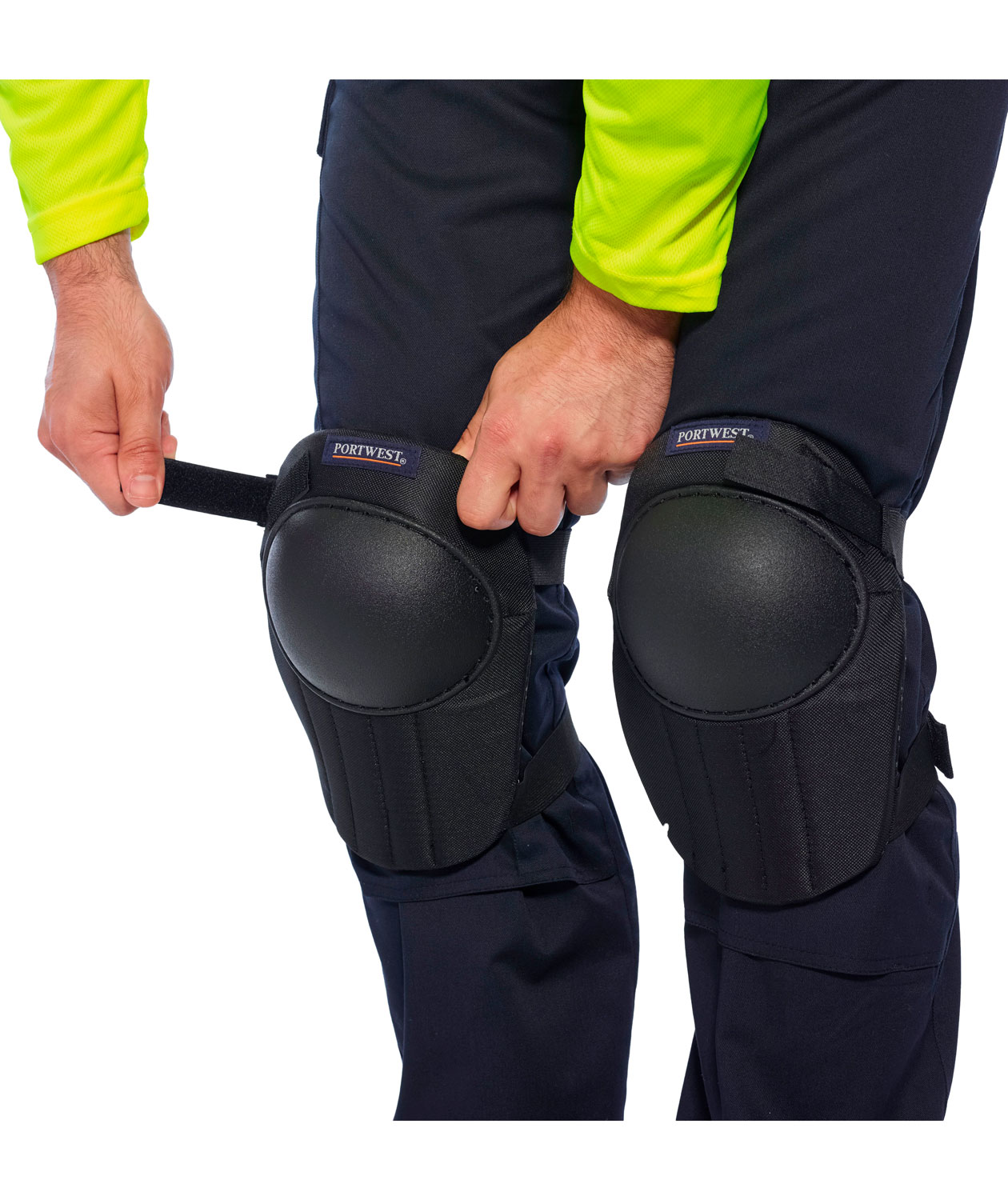 Portwest KP20 lightweight knee pad, Black, large image number 2