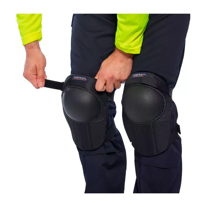 Portwest KP20 lightweight knee pad, Black, large image number 2