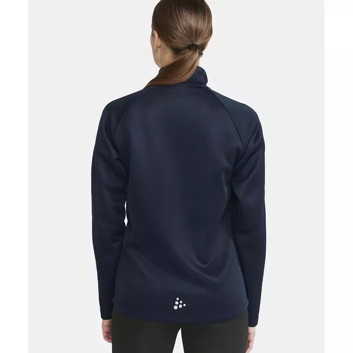 Craft Squad 2.0 halfzip dame treningsgenser, Navy, large image number 5