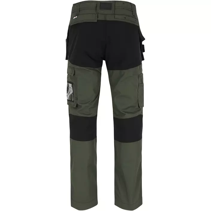HEROCK Spector håndværkerbukser, Dark Khaki/Black, large image number 2