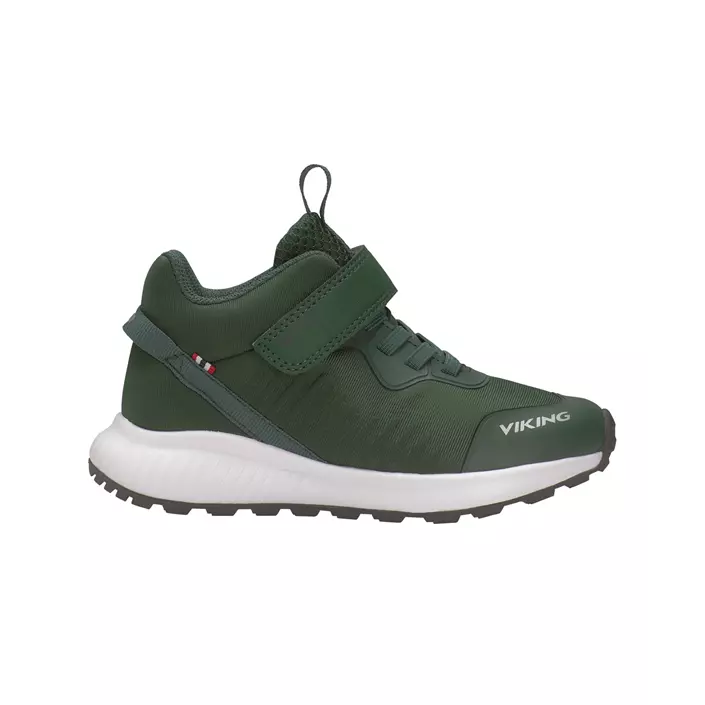 Viking Aery Tau Mid GTX sneakers for kids, Moss green, large image number 0