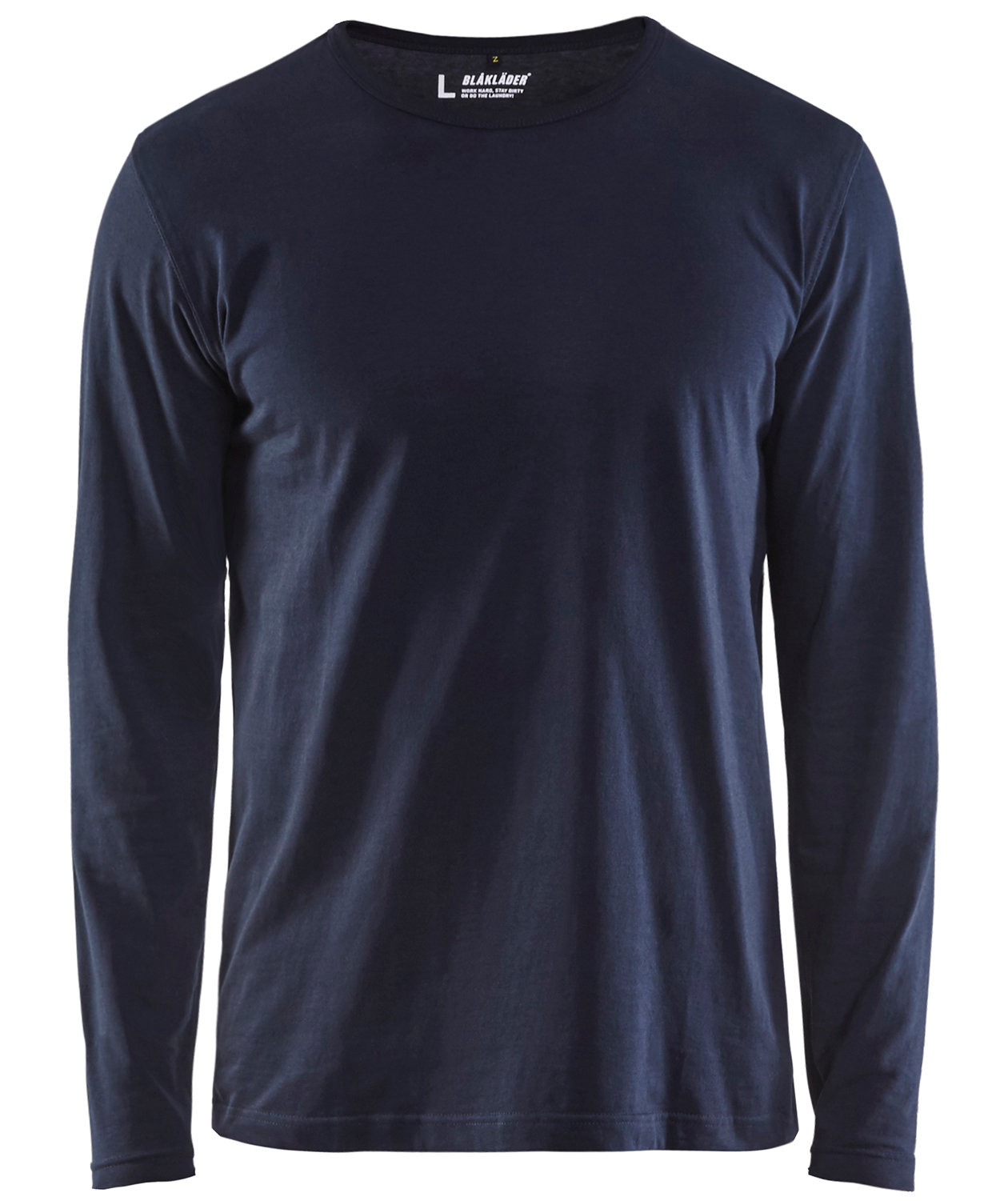 Bl&aring;kl&auml;der lang&aelig;rmet T-shirt, M&ouml;rk Marinbl&aring;, M&ouml;rk Marinbl&aring;, swatch