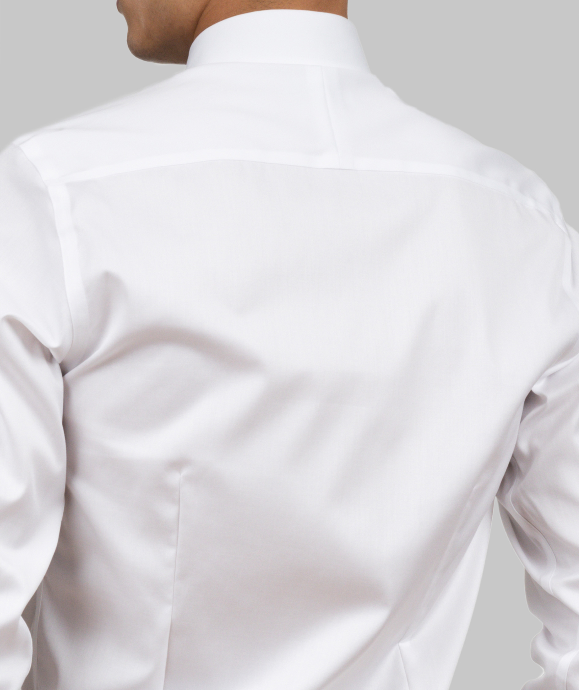 J. Harvest & Frost Twill Green Bow O1 slim fit shirt, White, large image number 5