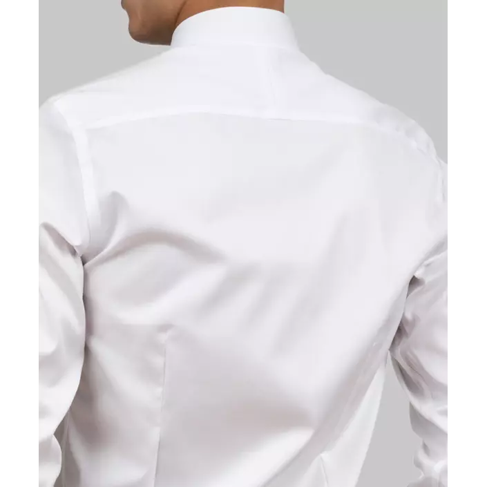 J. Harvest & Frost Twill Green Bow O1 slim fit skjorte, Hvid, large image number 5