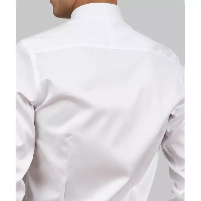 J. Harvest & Frost Twill Green Bow O1 slim fit skjorte, Hvid, large image number 5