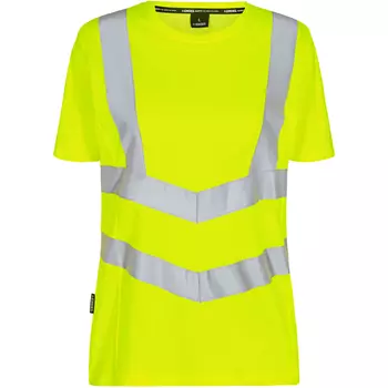 Engel Safety Damen T-Shirt, Hi-Vis Gelb