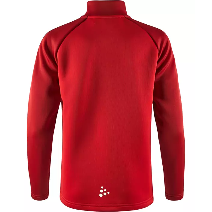 Craft Squad 2.0 halfzip training pullover for kids, Bright Red-Express, large image number 2