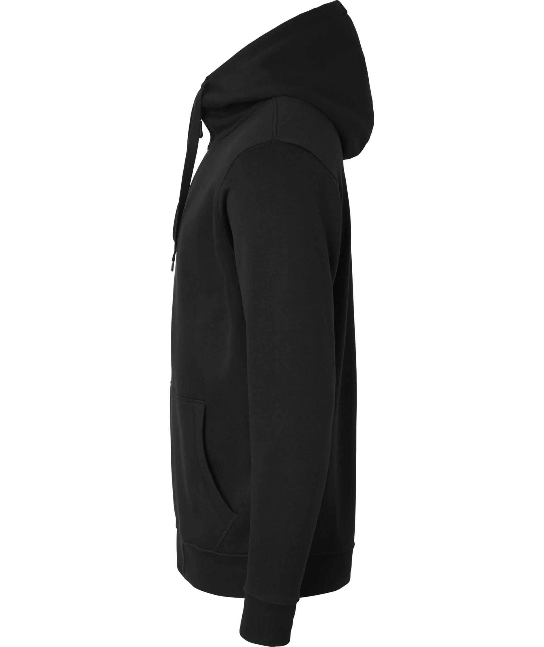 Top Swede hoodie with zipper 185, Black, large image number 3