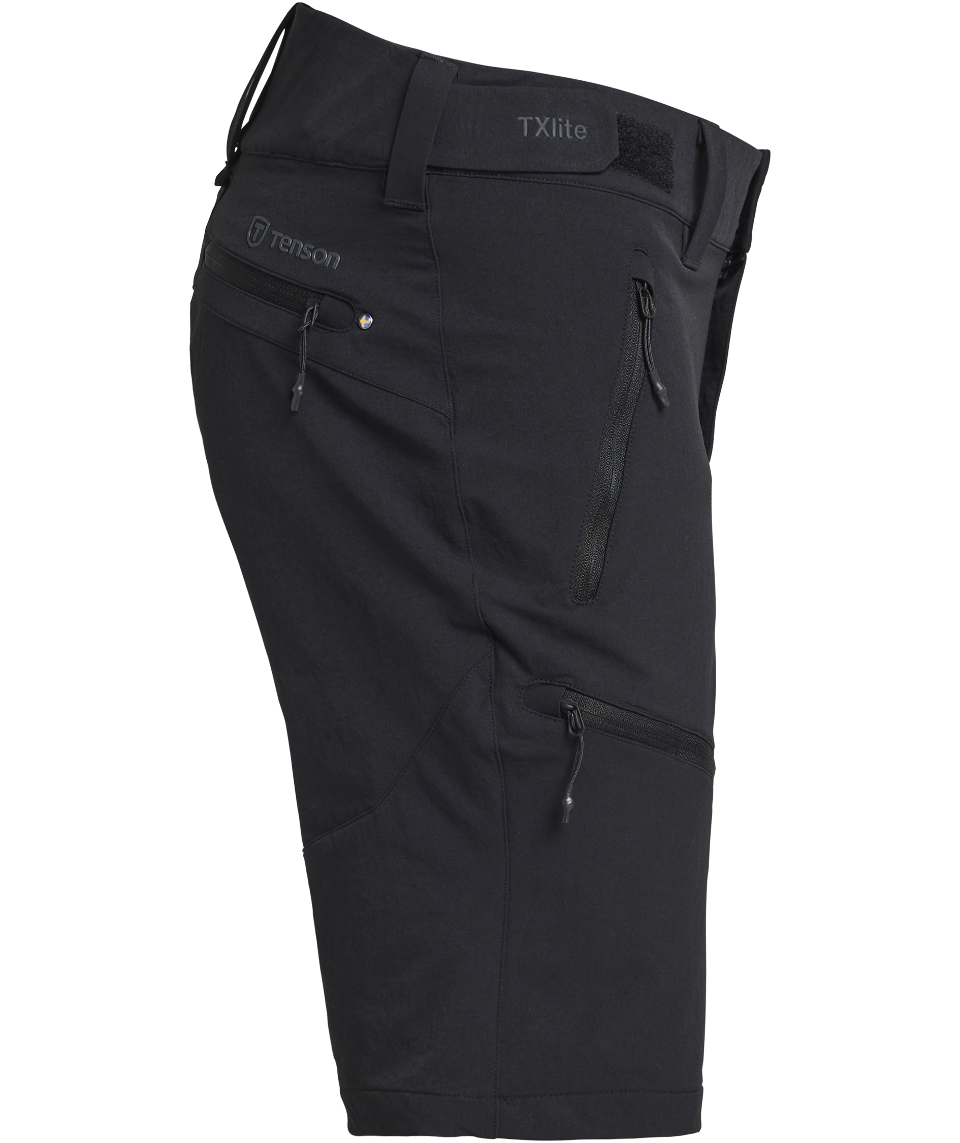 Tenson TXlite Flex shorts, Black, large image number 3