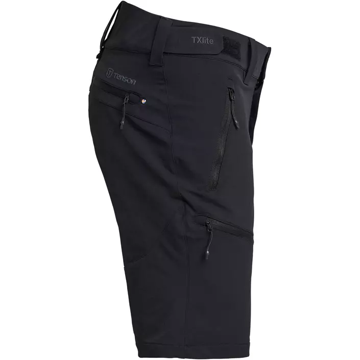 Tenson TXlite Flex shorts, Black, large image number 3