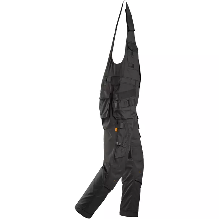 Snickers AllroundWork håndværker helbukser 6012, Black/Black, large image number 2