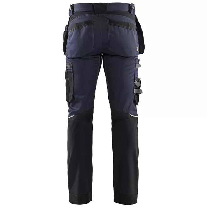 Blåkläder craftsman trousers, Dark Marine/Black, large image number 1