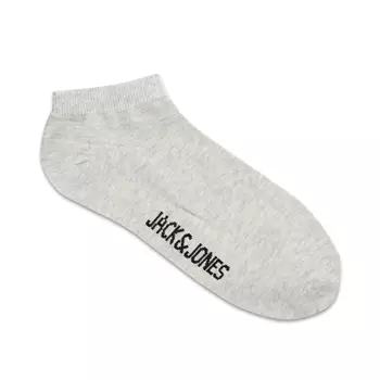 Jack & Jones JACDONGO 5-pack ankle socks, Light Grey Melange