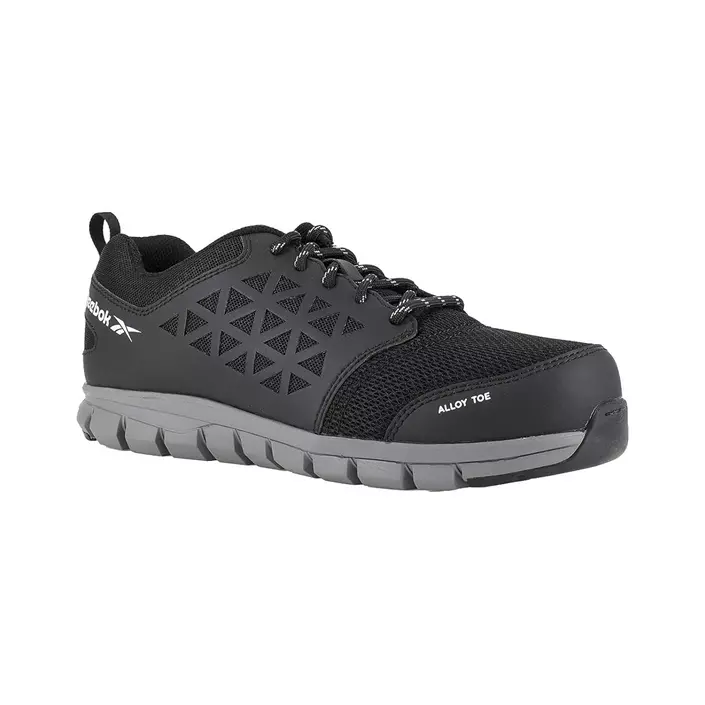 Reebok Sport Oxford safety shoes S1P, Black, large image number 2
