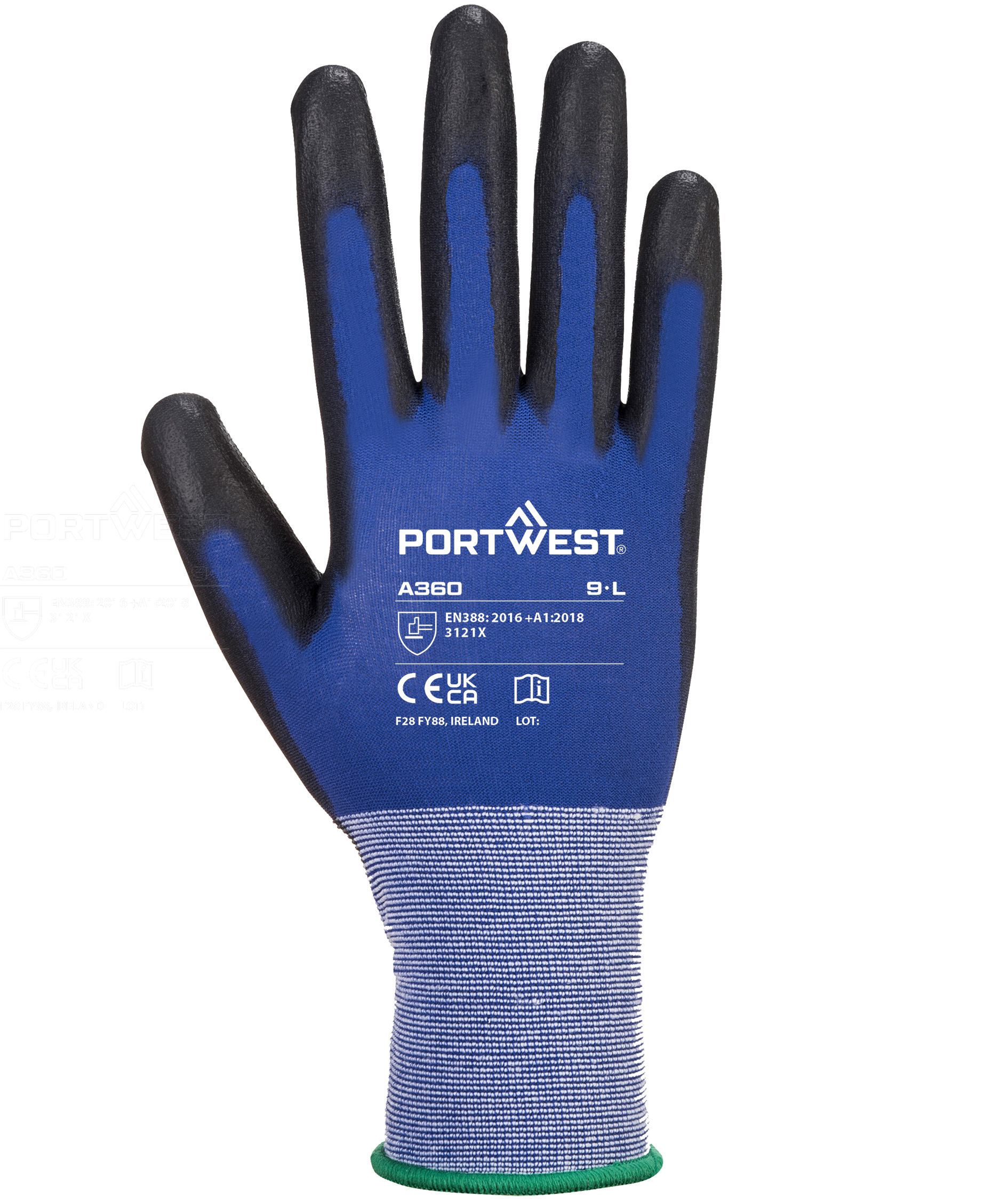 Portwest A360 work gloves, Blue, large image number 0