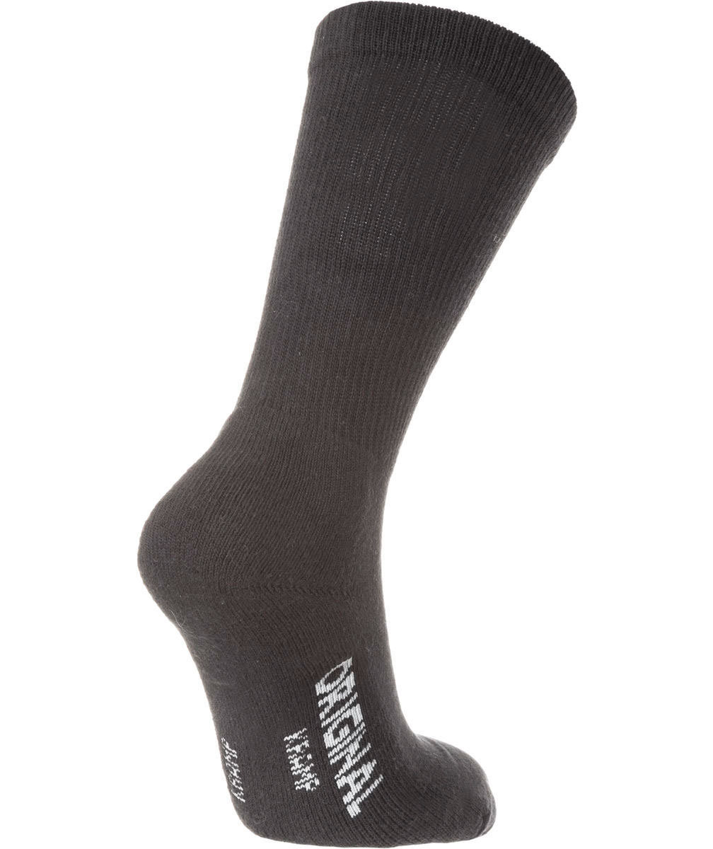 Kramp Original 2-pak fritids- og arbejdsstr&oslash;mper, Sort, Sort, large image number 1