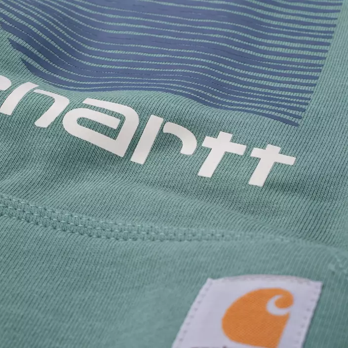 Carhartt Logo hoodie, Slate Green, large image number 5