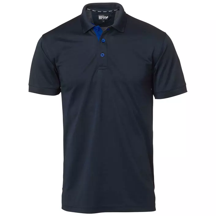 South West Somerton polo T-shirt, Navy, large image number 0