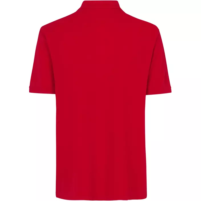 ID Klassisk Polo T-shirt, Rød, large image number 1