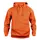 Clique Basic hoodie, Orange, Orange, swatch