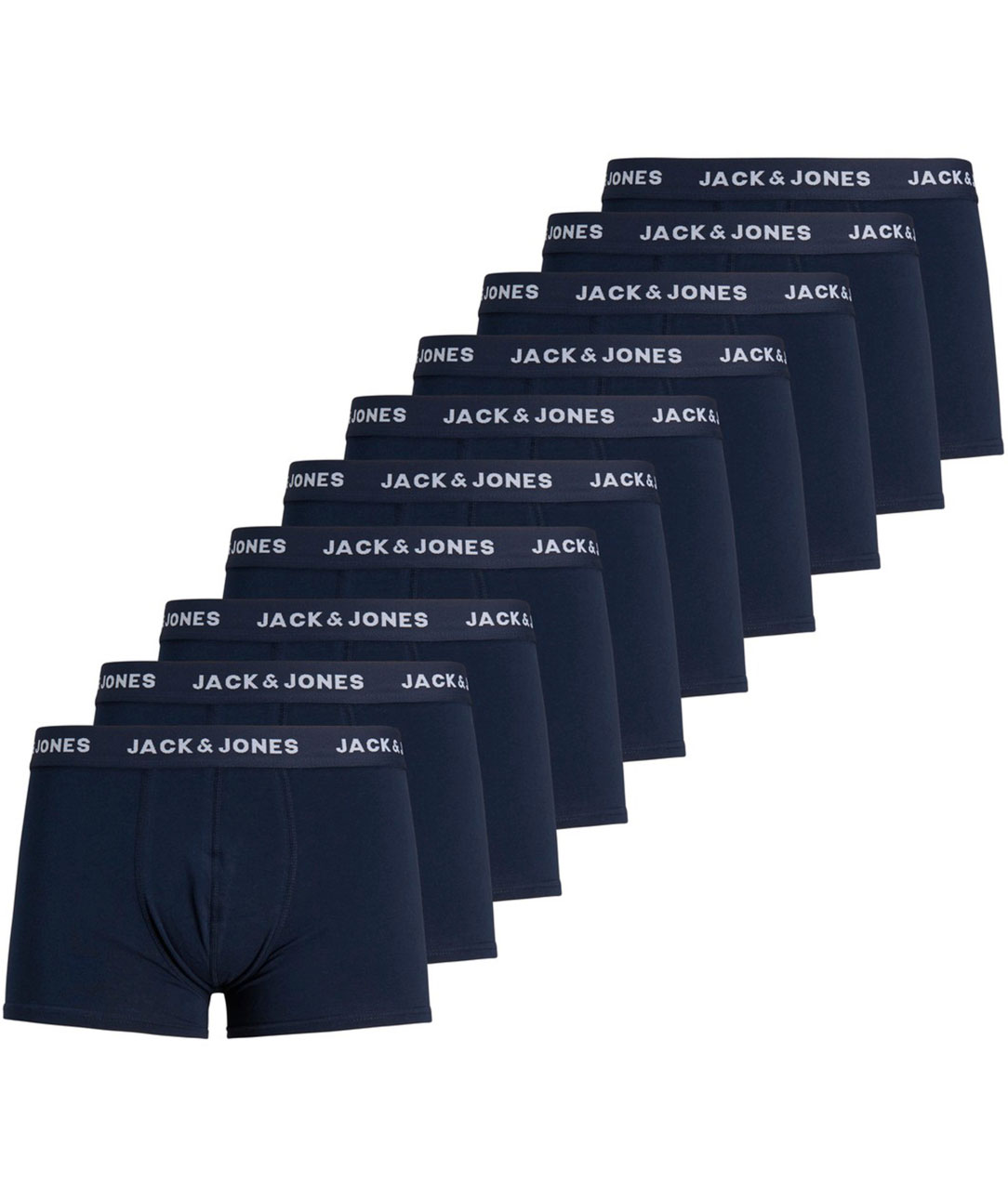 Jack & Jones JACSOLID 10-pack boxershorts, Navy Blazer, Navy Blazer, swatch