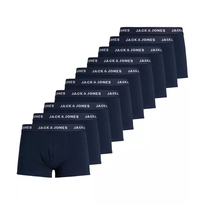 Jack & Jones JACSOLID 10-pack boxershorts, Navy Blazer, large image number 0