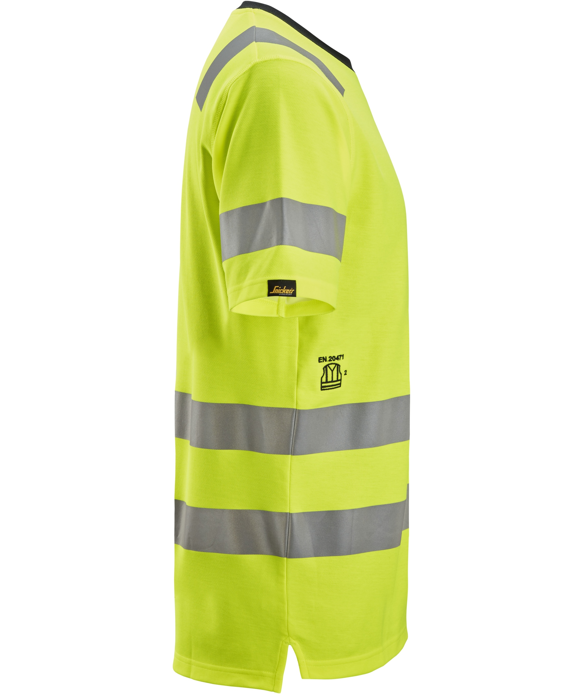 Snickers T-shirt 2536, Hi-Vis&nbsp;Gul, large image number 2