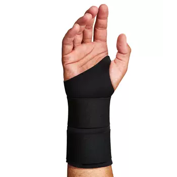 Ergodyne ProFlex 675 Ambidextrous double strap wrist support, Black