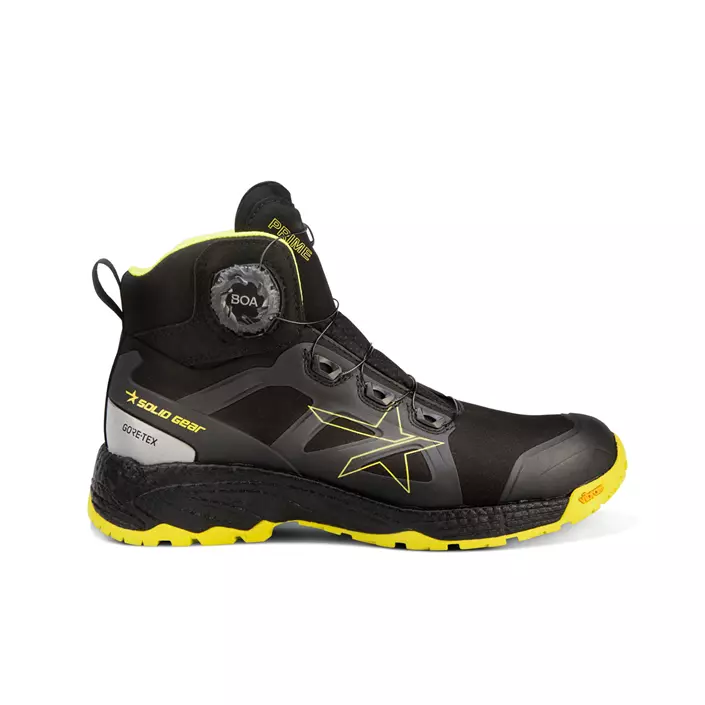 Solid Gear Prime GTX Mid safety boots S3, Black/Yellow, large image number 0