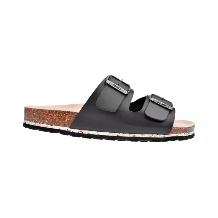 Sanita Ibiza Recycled Bio sandals, Black, large image number 0