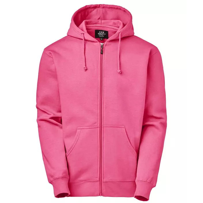 South West Parry hoodie with full zipper, Cerise, large image number 0