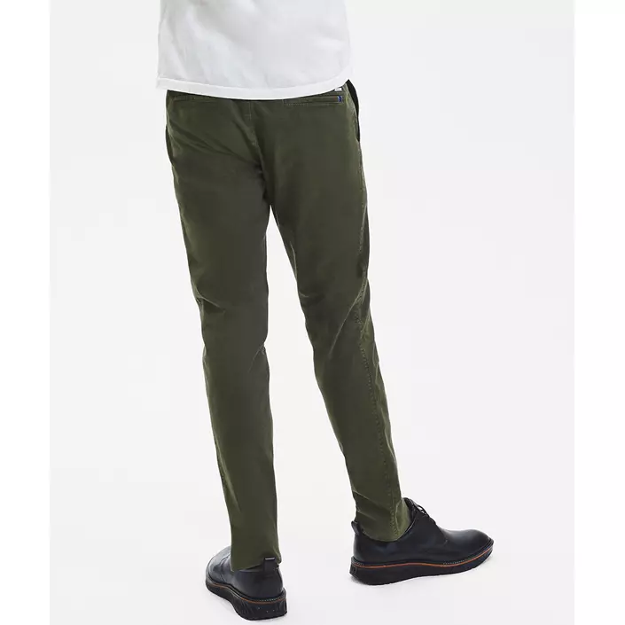 Sunwill Extreme Flexibility Slim fit trousers, Khaki, large image number 3