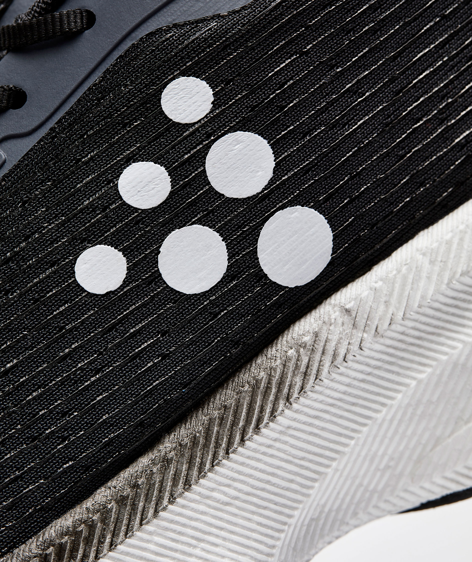 Craft PRO Endur Distance running shoes, Black/white, large image number 7