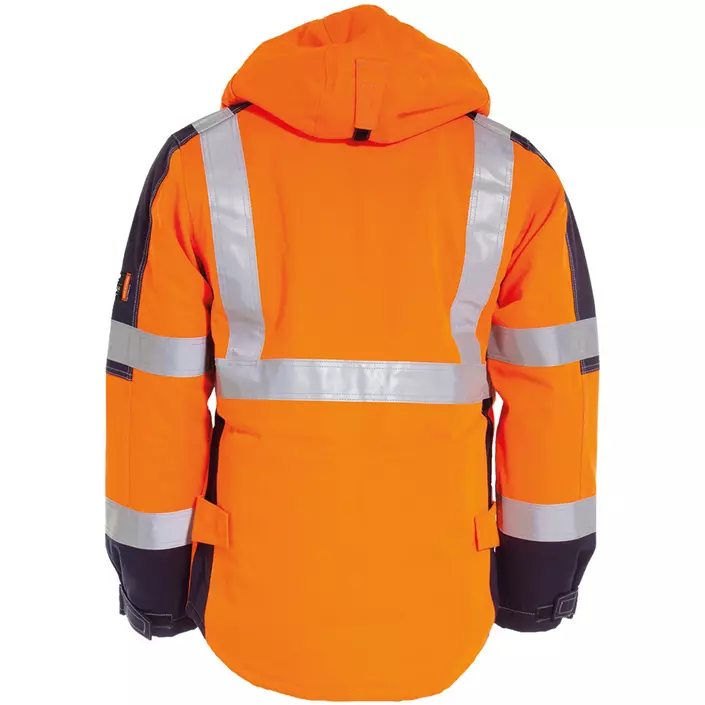 Tranemo FR winter jacket, Orange/Marine, large image number 1